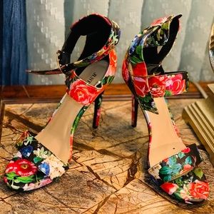 Floral heels